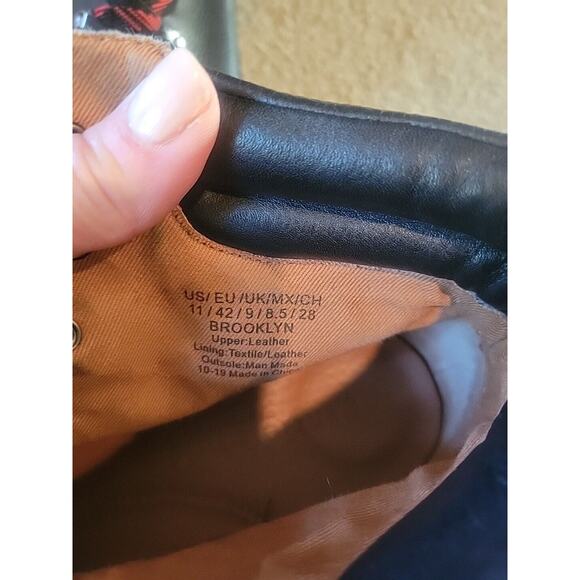 Gentle Souls by Kenneth Cole Women's Brooklyn 2.1 Combat Boots Black 11M NEW - Picture 8 of 9